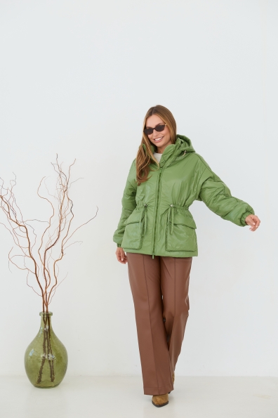 Купити Куртка "Бренд" 16818 оптом і в роздріб