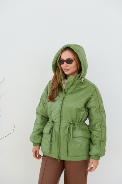 Купити Куртка "Бренд" 16818 оптом і в роздріб