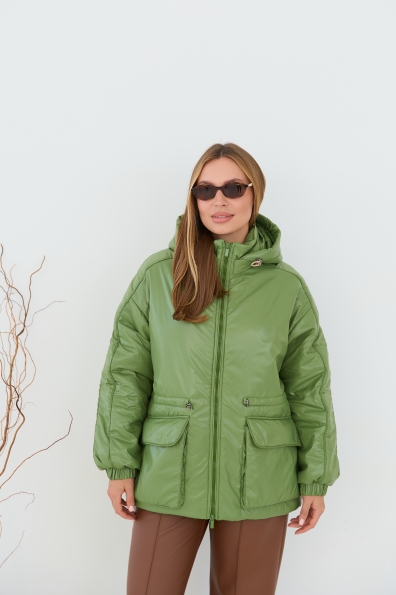 Куртка Бренд 16818 Цвет: Яблуко