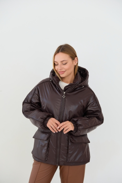 Куртка Бренд 16818 Цвет: Шоколад
