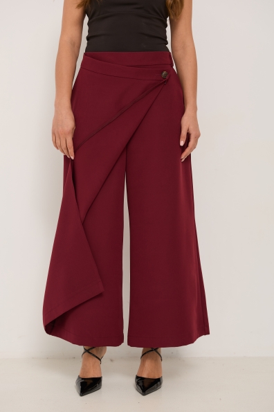спідниця - штани Соренто 16697 Цвет: Марсала