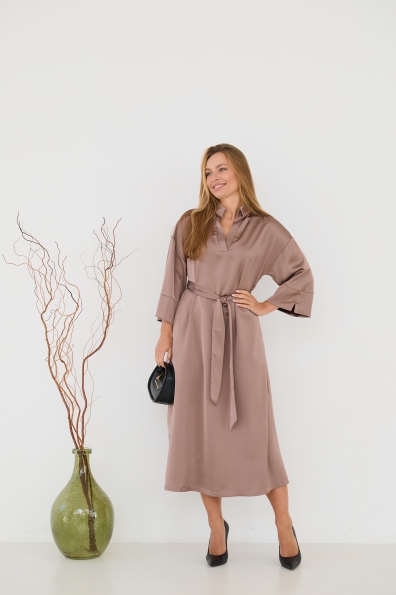 Сукня Ева 16605 Цвет: Мокко