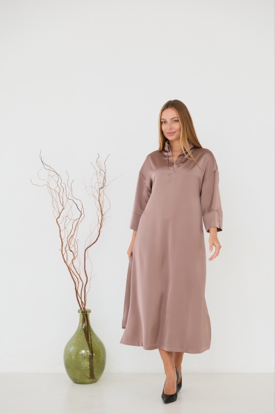 Сукня Ева 16605 Цвет: Мокко
