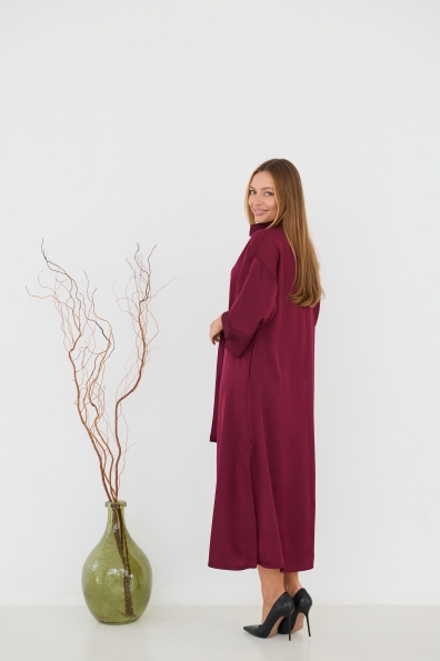 Сукня Ева 16605 Цвет: Марсала