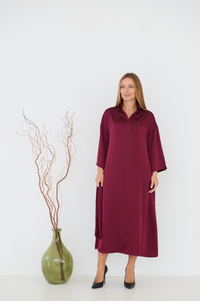 Сукня Ева 16605 Цвет: Марсала