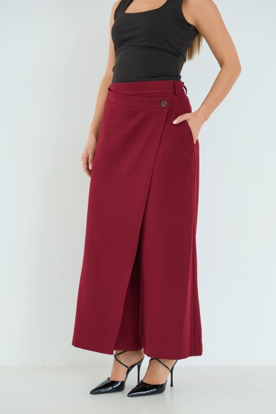 спідниця - штани Соренто 16697 Цвет: Марсала 9