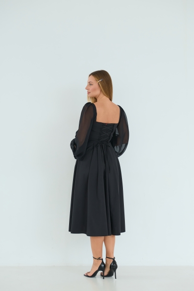 Сукня Сінді 16832 Цвет: Чорний