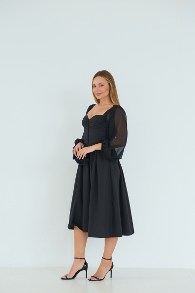 Сукня Сінді 16832 Цвет: Чорний