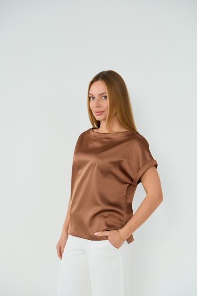 Блуза Тедді 16860 Цвет: Карамель