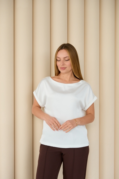 Блуза Тедді 16860 Цвет: Молоко