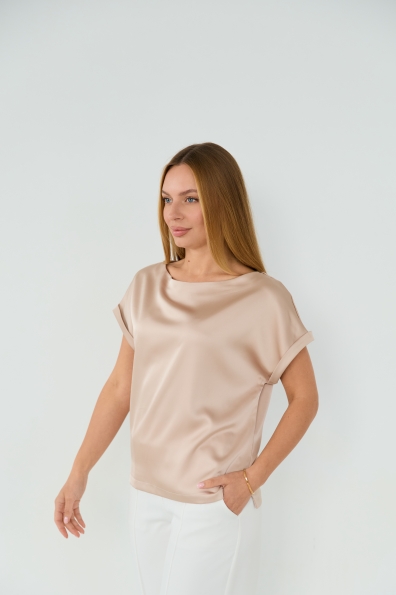 Блуза Тедді 16860 Цвет: Бежевий