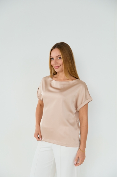 Блуза Тедді 16860 Цвет: Бежевий