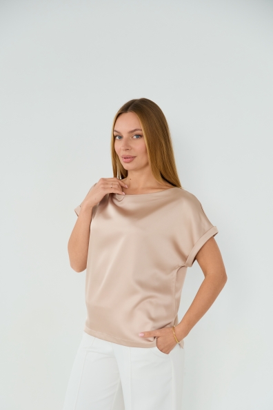 Блуза Тедді 16860 Цвет: Бежевий