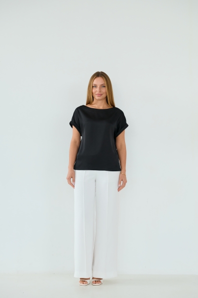 Блуза Тедді 16860 Цвет: Чорний