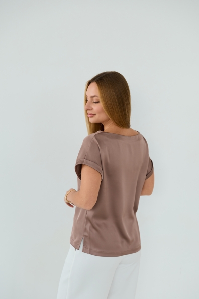 Блуза Тедді 16860 Цвет: Мокко