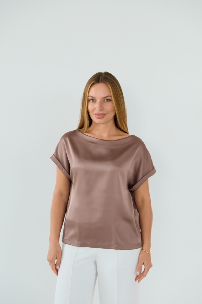 Блуза Тедді 16860 Цвет: Мокко