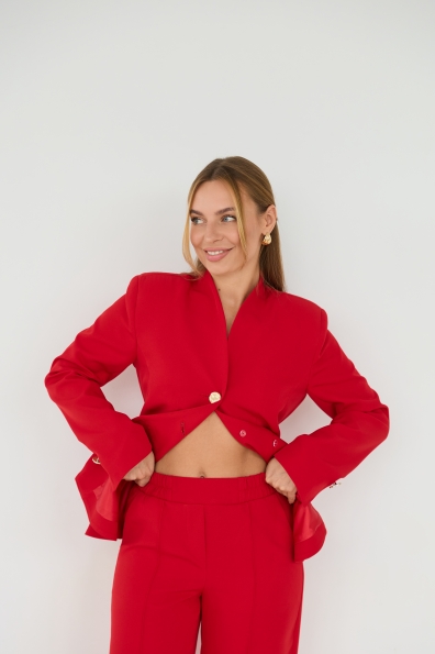 Костюм Саманта 16828 Цвет: Червоний