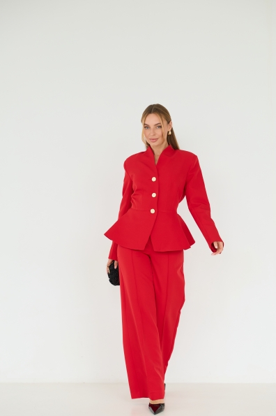 Костюм Саманта 16828 Цвет: Червоний