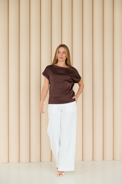 Блуза Тедді 16860 Цвет: Шоколад